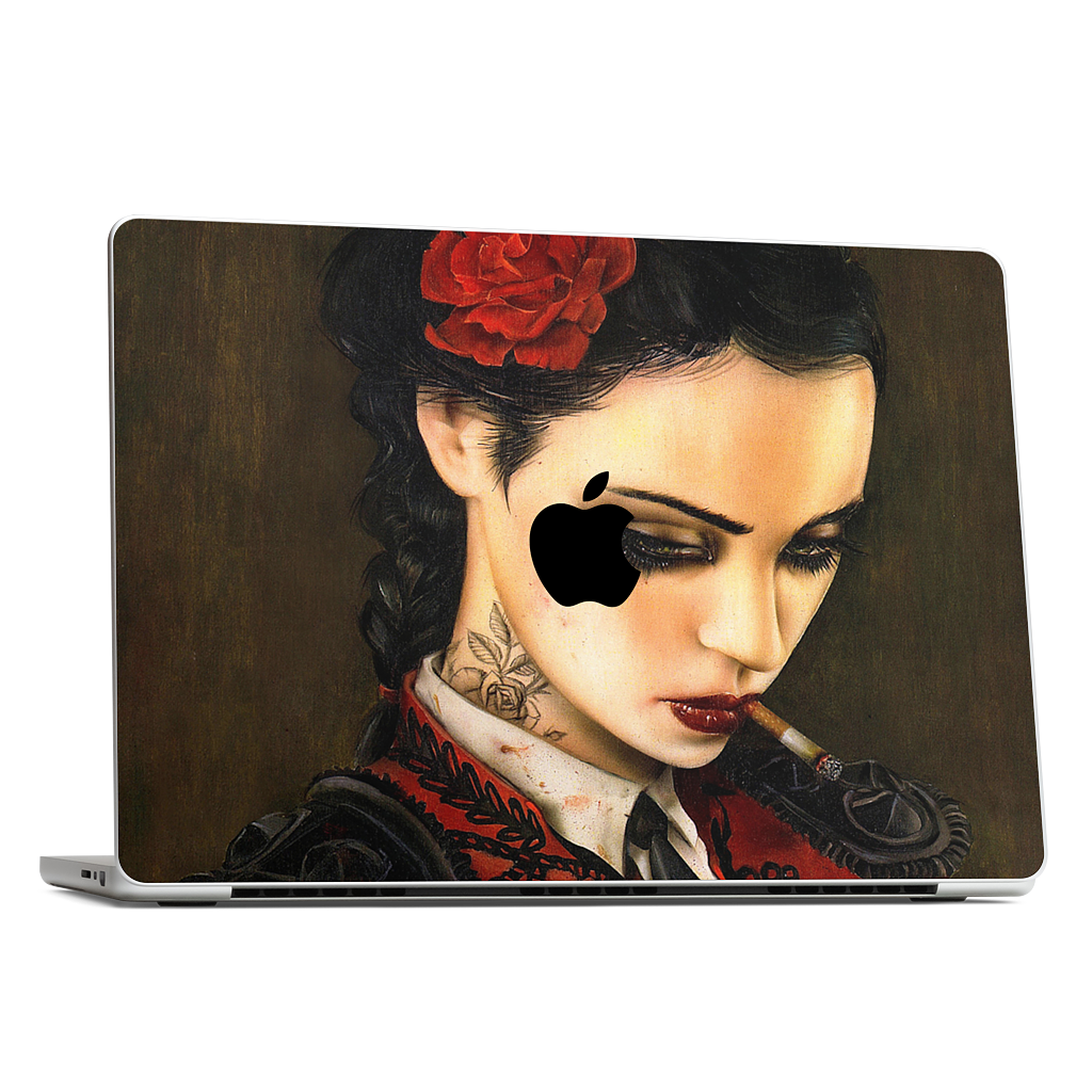 Bull Fight Her MacBook Skin