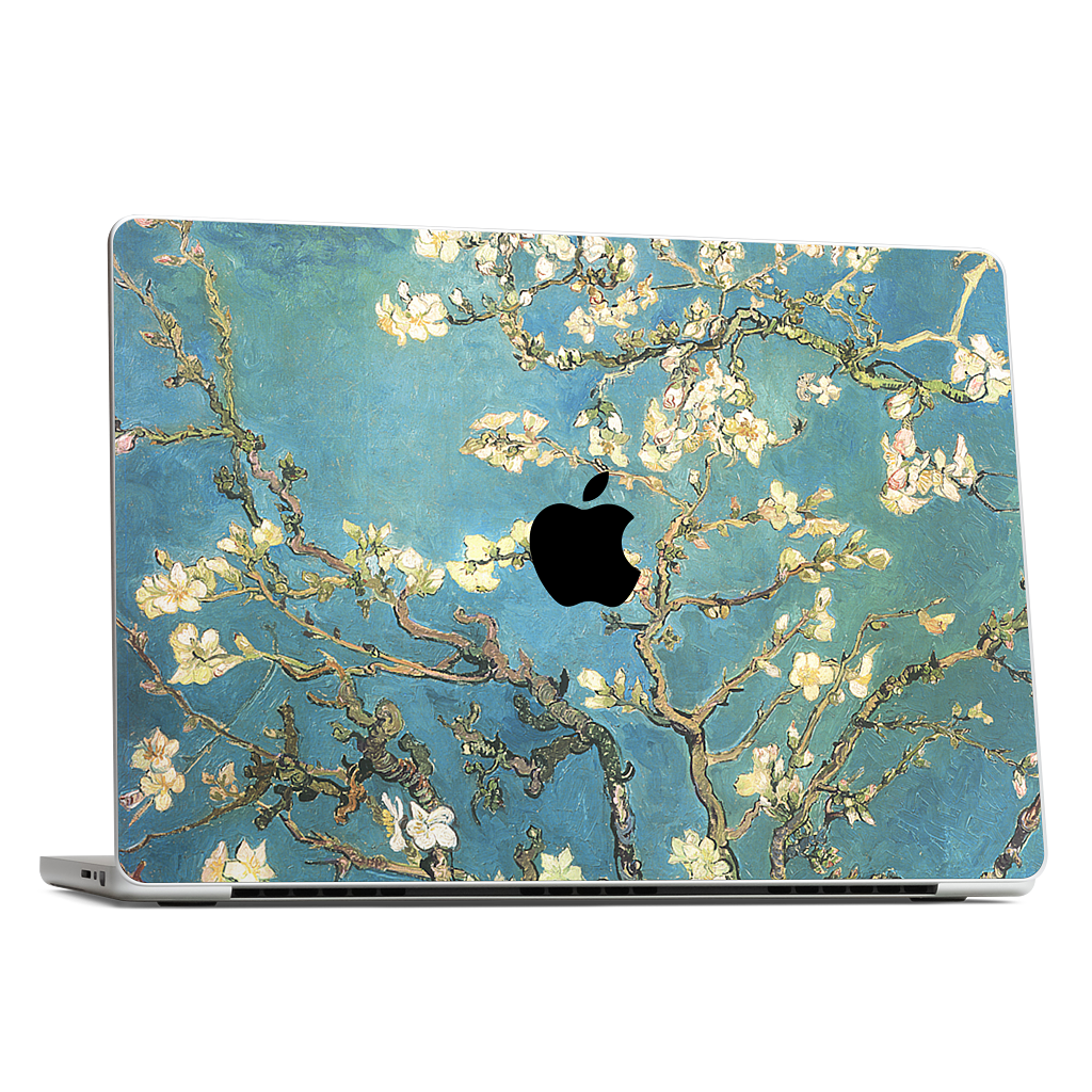 Almond Branches in Bloom MacBook Skin