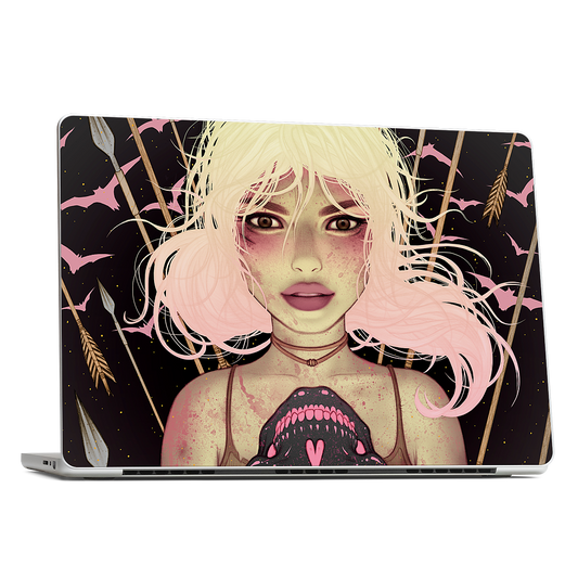 Memento Black MacBook Skin