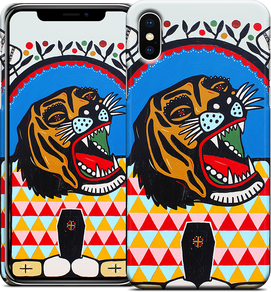 Tiger Coffin iPhone Case