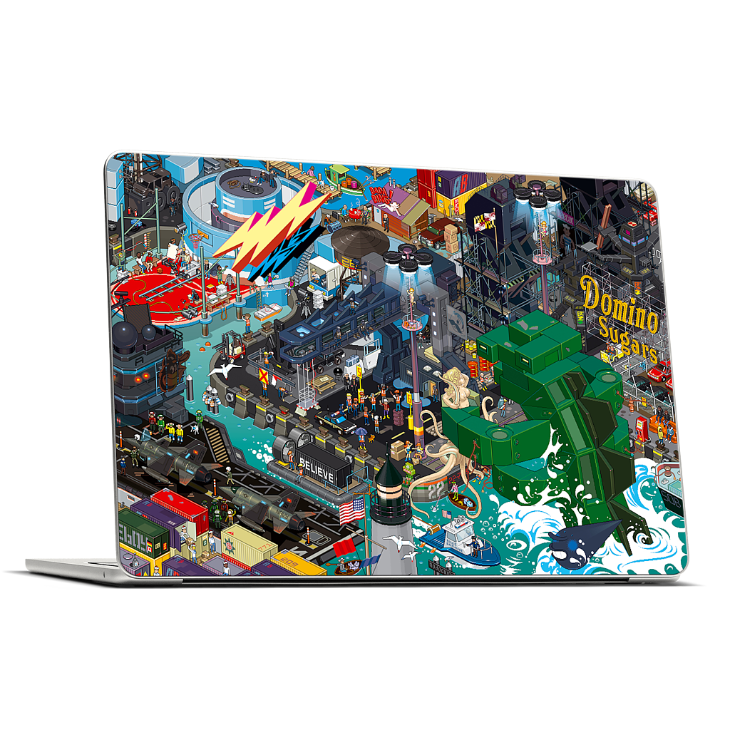 Baltimore Docks MacBook Skin