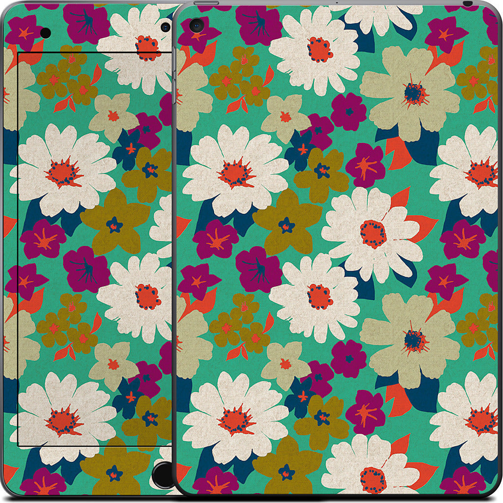 Vintage Flowers iPad Skin
