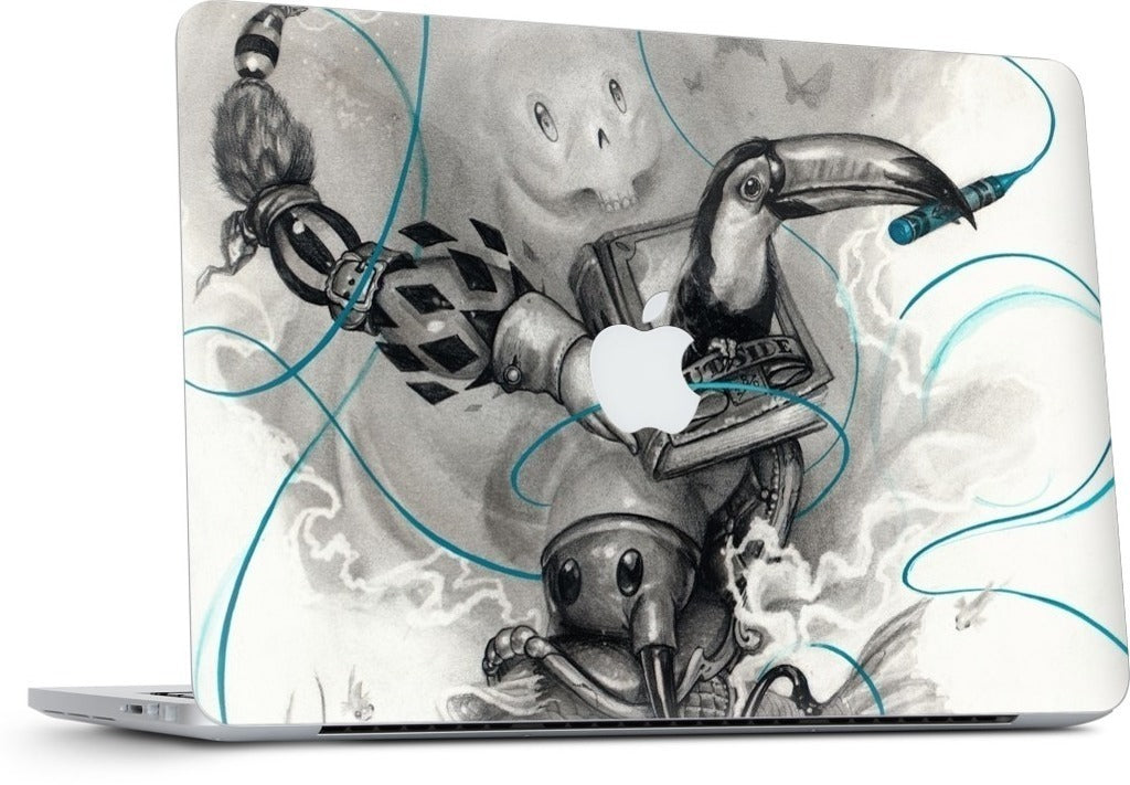 3 Lil Fishies MacBook Skin