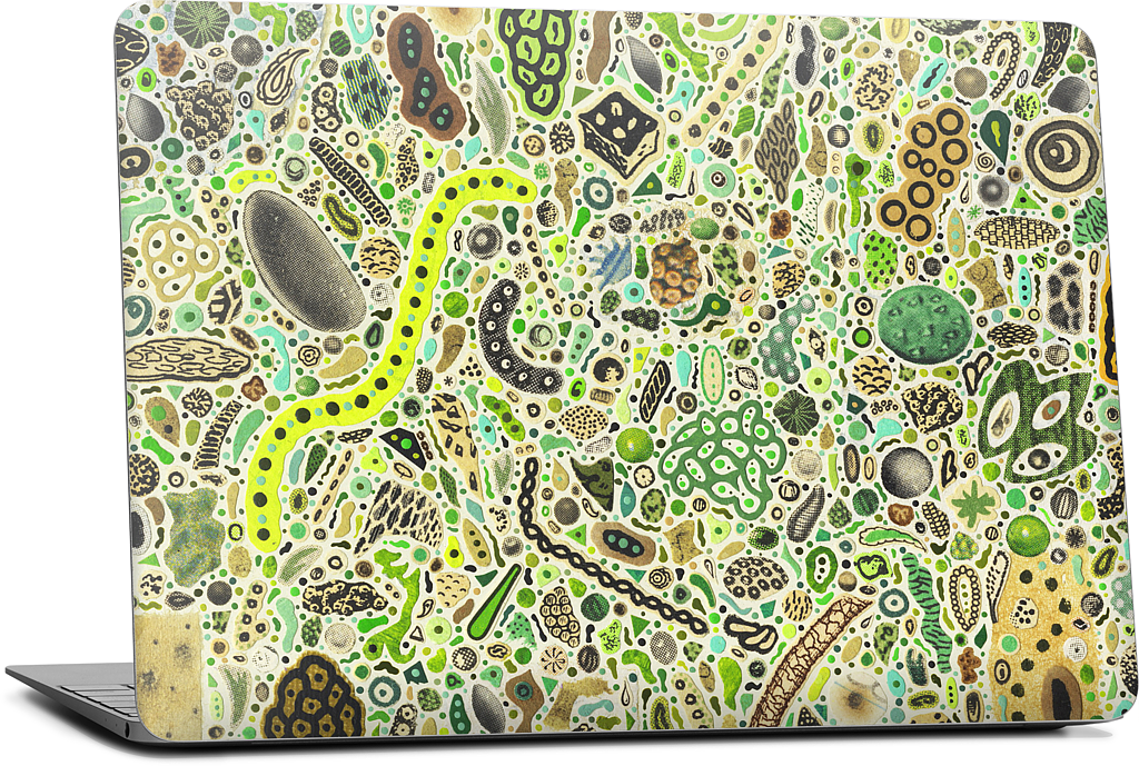 Microbes MacBook Skin