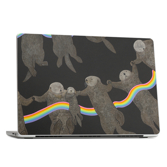 Otter Rings MacBook Skin