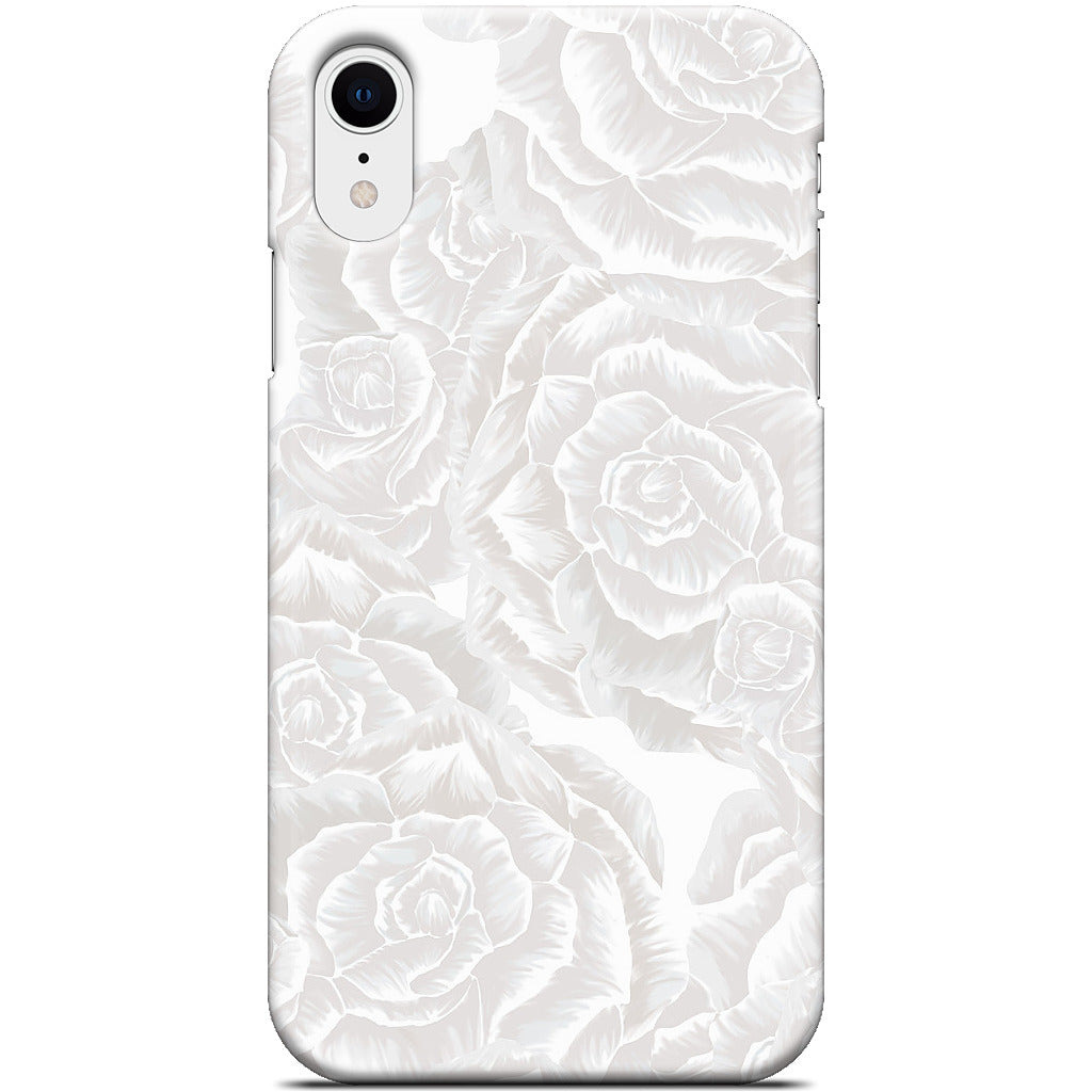 White Rose iPhone Case