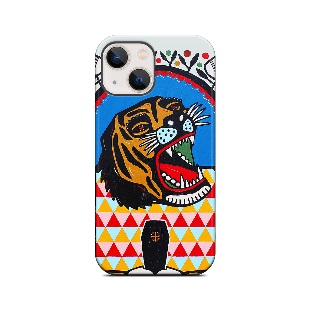 Tiger Coffin iPhone Case