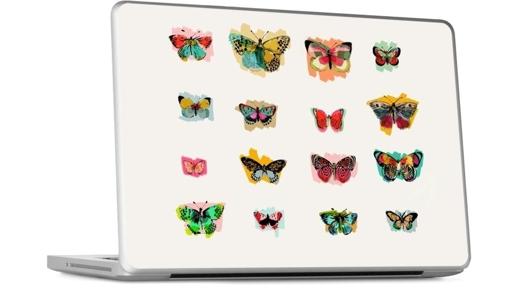 Papillons MacBook Skin