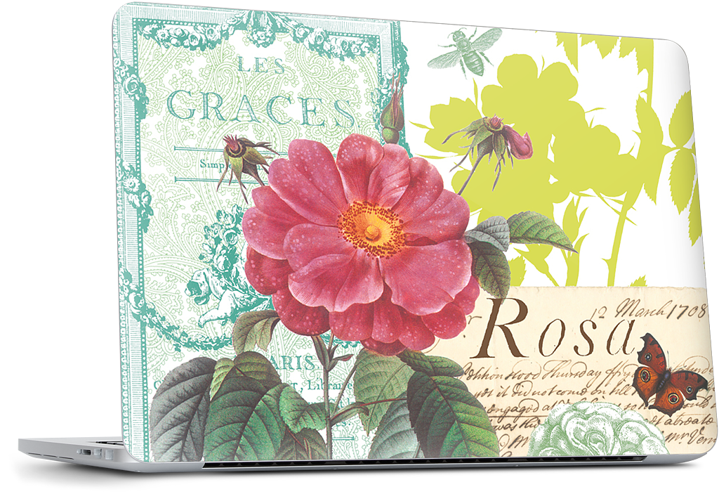 Flora and Fauna MacBook Skin