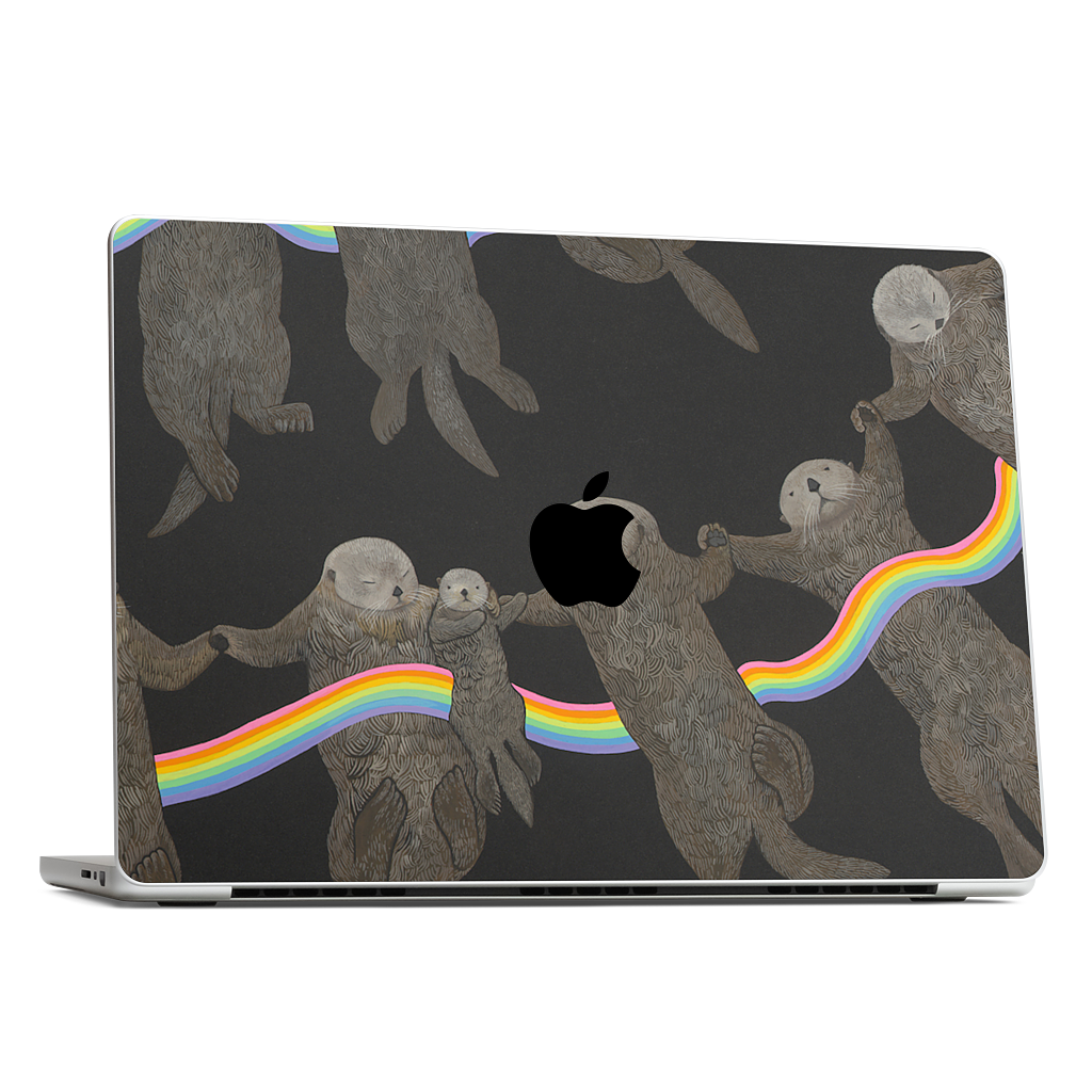 Otter Rings MacBook Skin