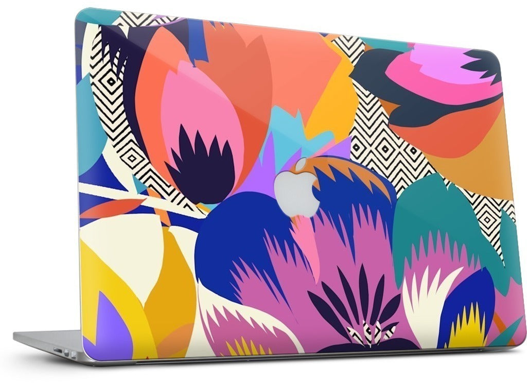 Among the Spring Flowers MacBook Skin
