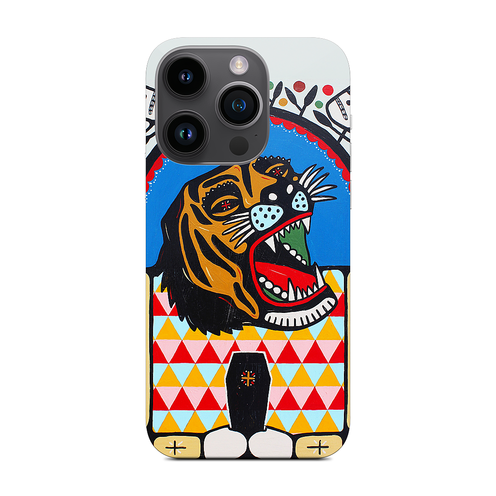 Tiger Coffin iPhone Skin