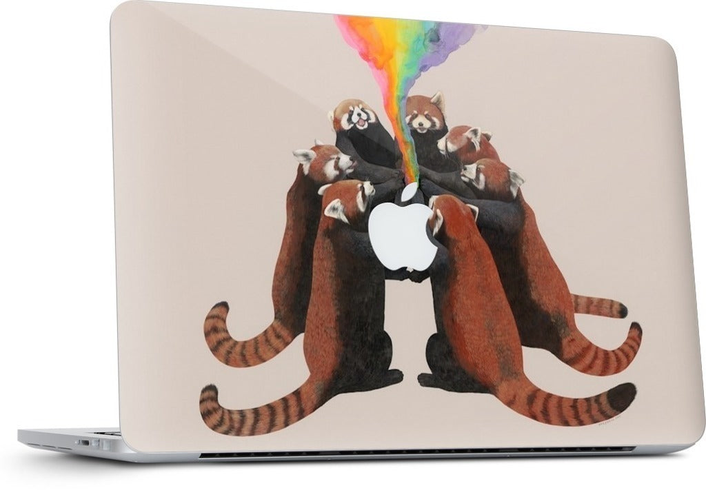 Red Pandas MacBook Skin