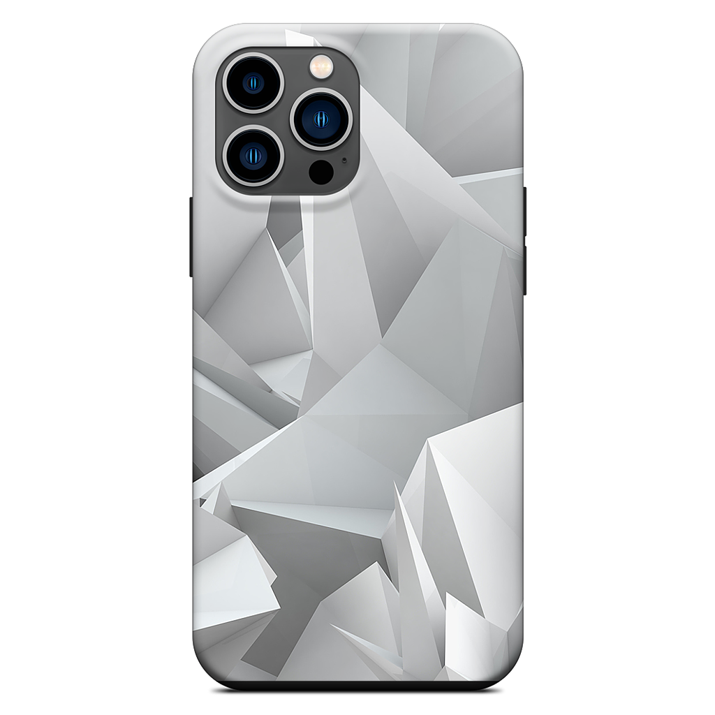 White Noize iPhone Case