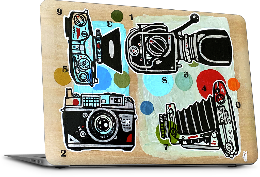 Watch It Happen MacBook Skin