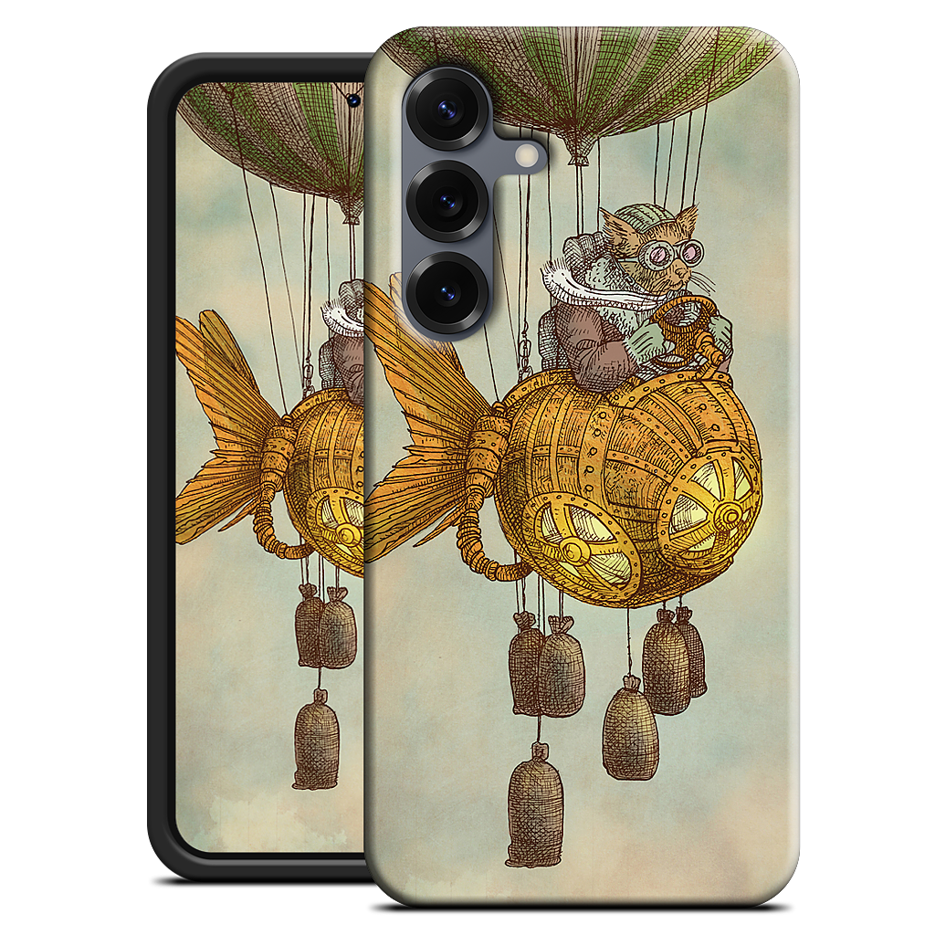 Around The World In A GoldfishFlyer Samsung Case