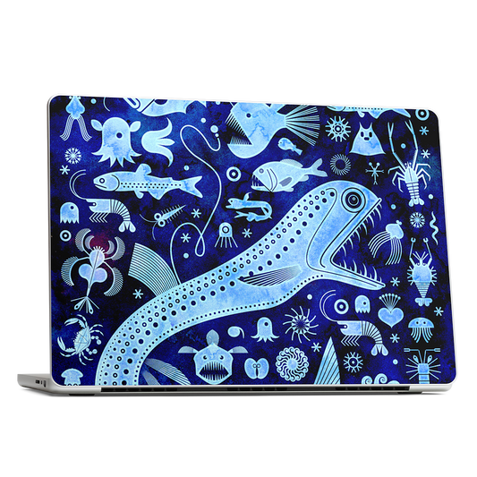 The Abyssal Zone MacBook Skin