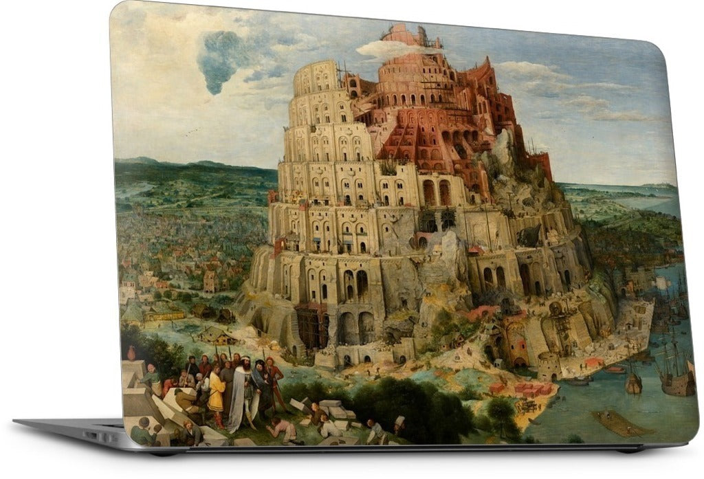 The Tower of Babel MacBook Skin