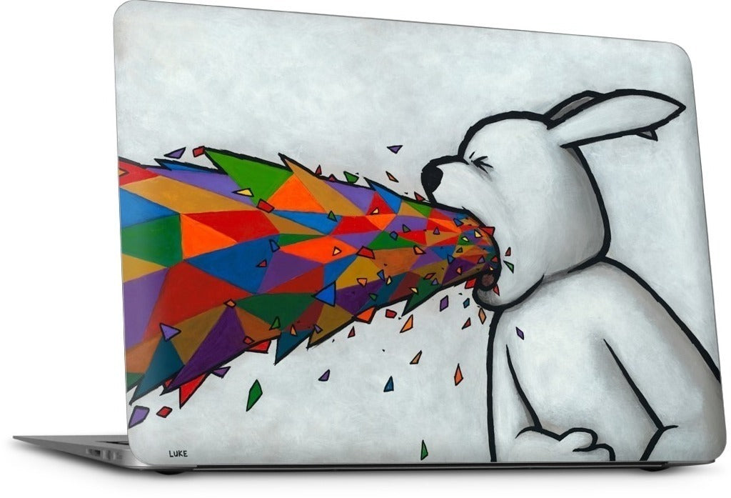 Some Trends Want To Make Me Puke MacBook Skin