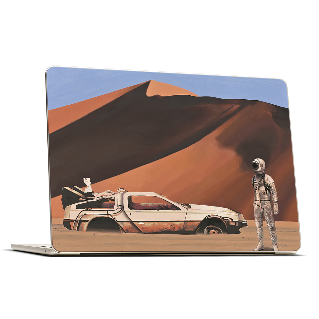 Forgotten Time Machine MacBook Skin