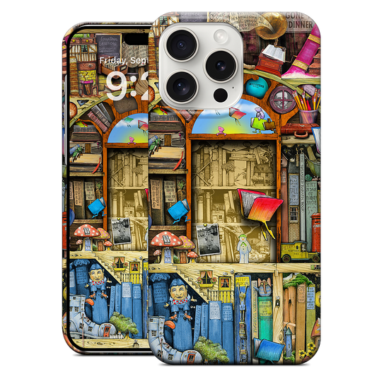 Bookshelf 2b iPhone Case