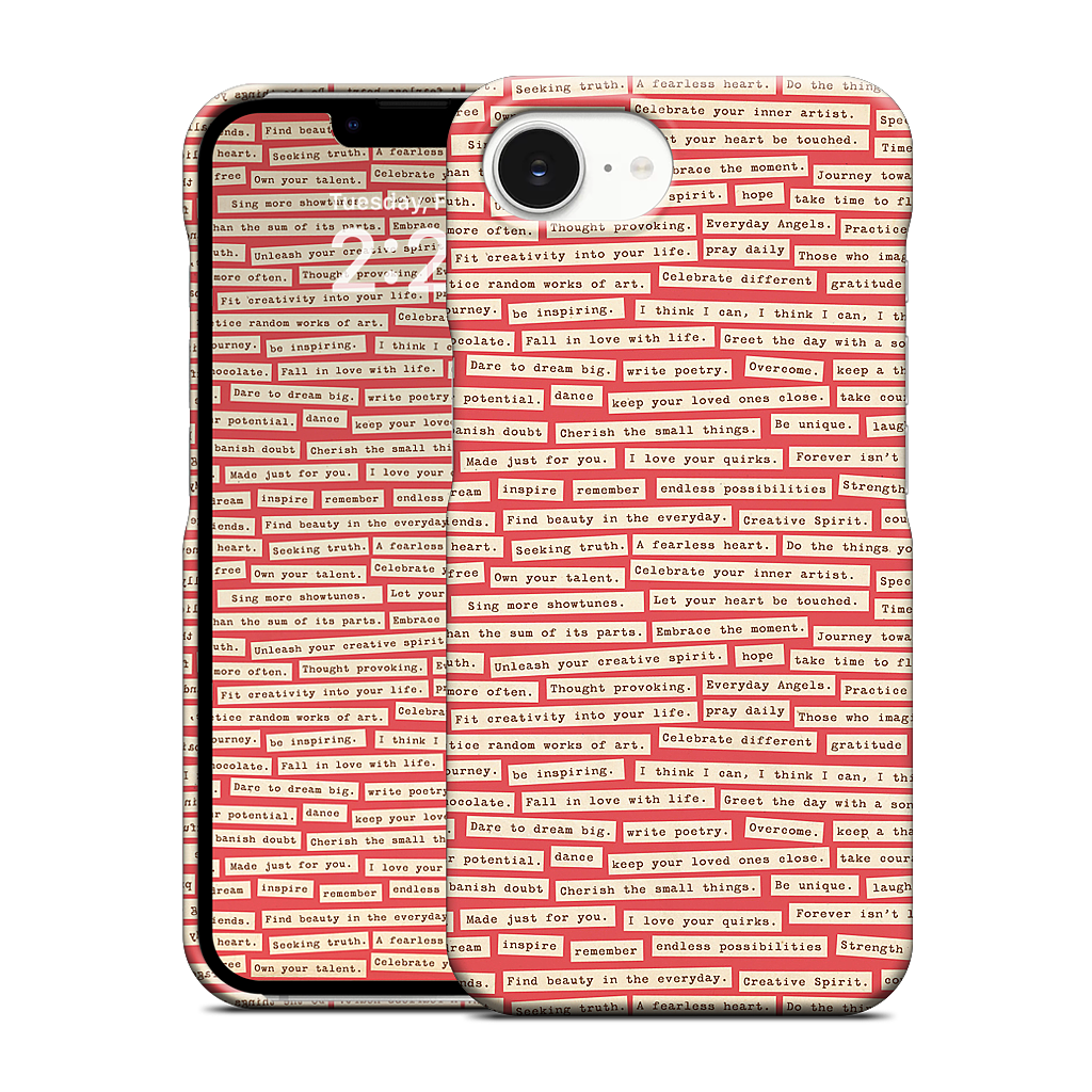 Happy Thoughts iPhone Case