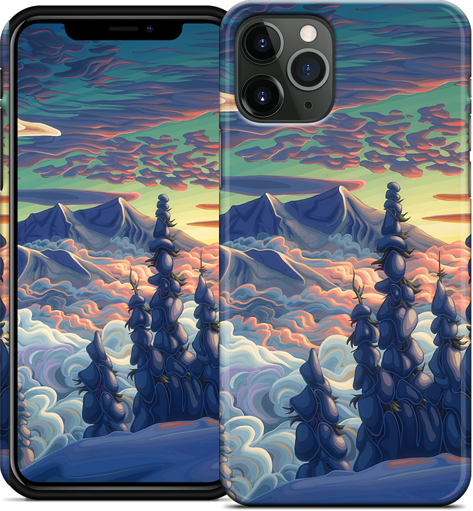 Mountains In My Mind iPhone Case