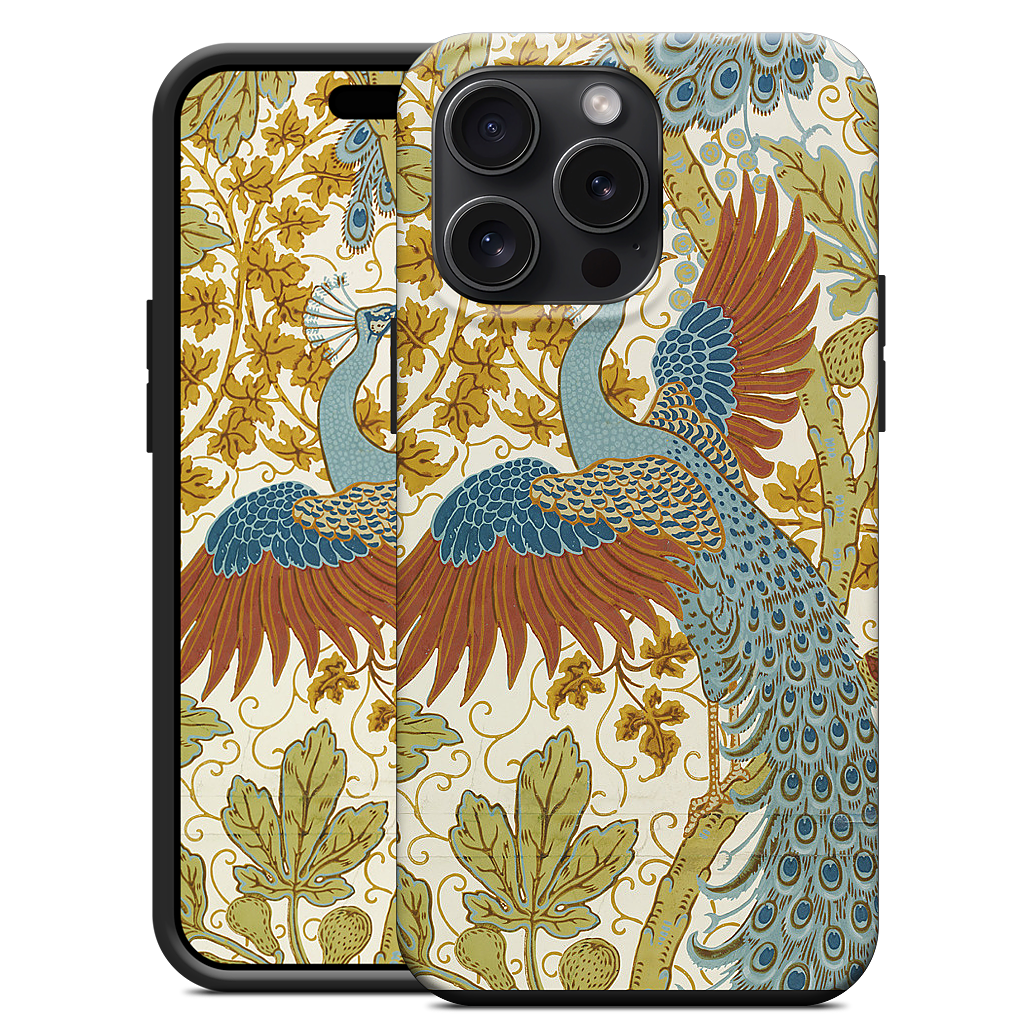 Fig and Peacock iPhone Case