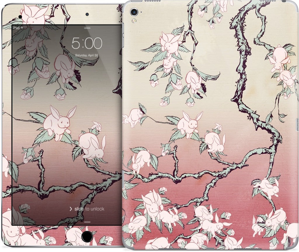 Bunny Blossom iPad Skin