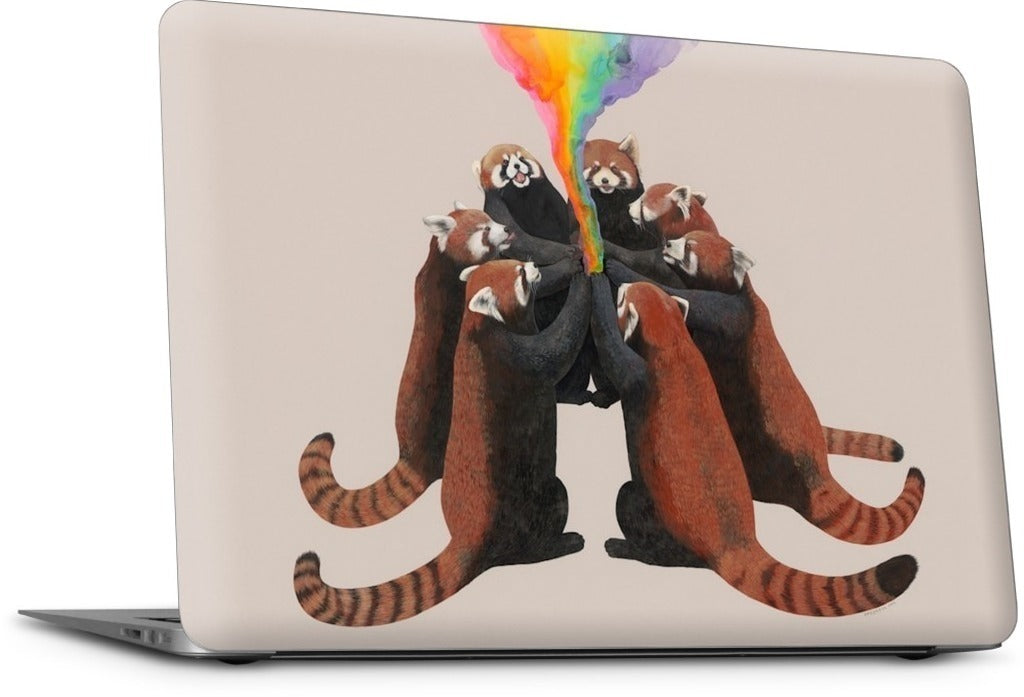 Red Pandas MacBook Skin