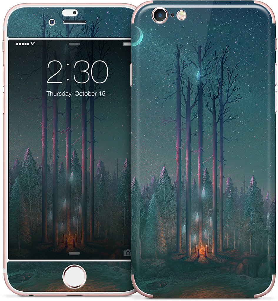 Spell of Twilight States iPhone Skin
