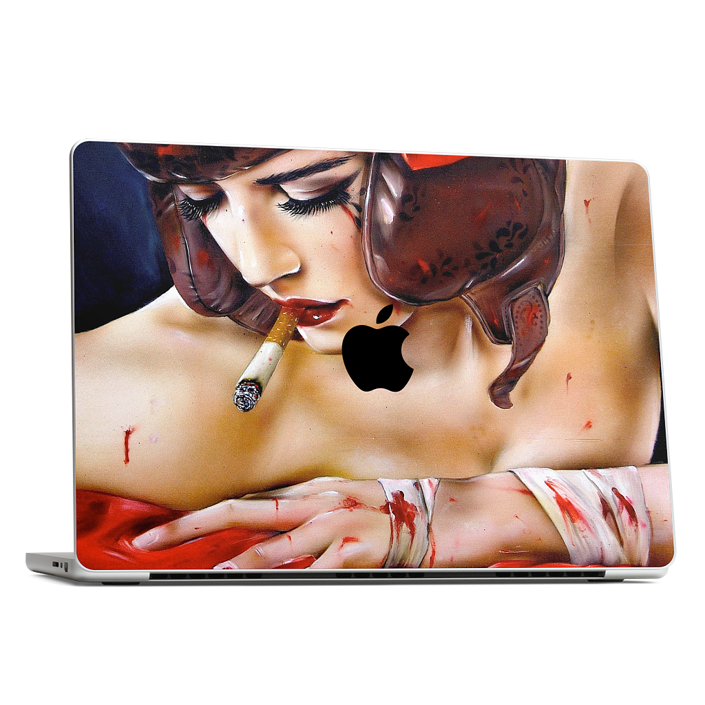 Bloody Knuckles MacBook Skin