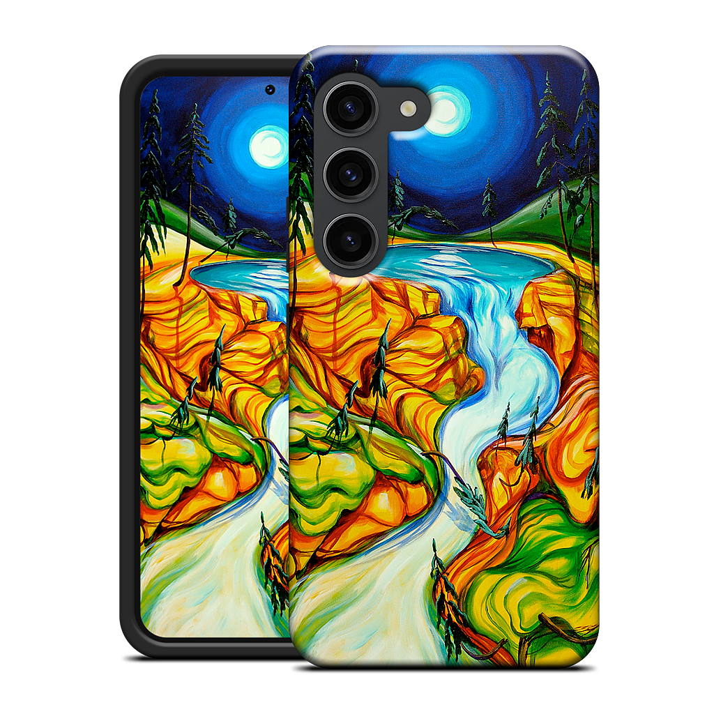 Cup Of Life Athabasca Falls Jasper Samsung Case