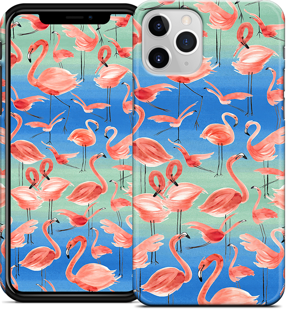 Flamingos iPhone Case