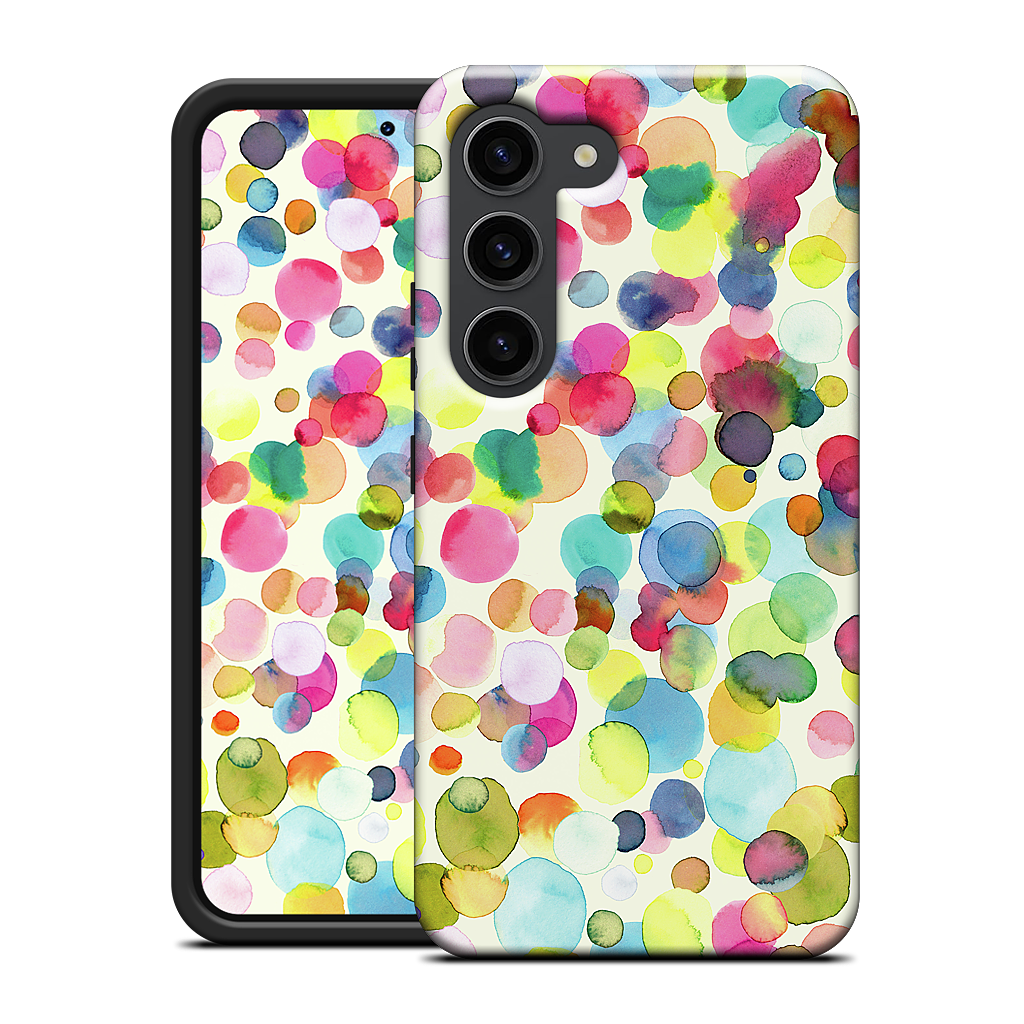 Watercolor Colorful Drops Samsung Case