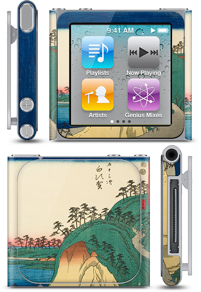 Shirasuka Shiomi Slope iPod Skin