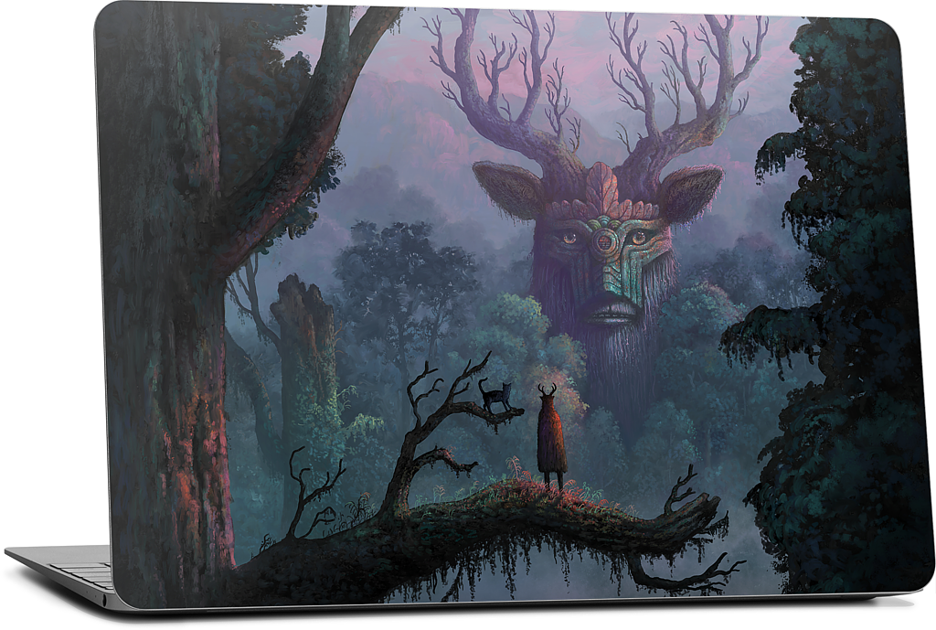 Face of the Ancient MacBook Skin