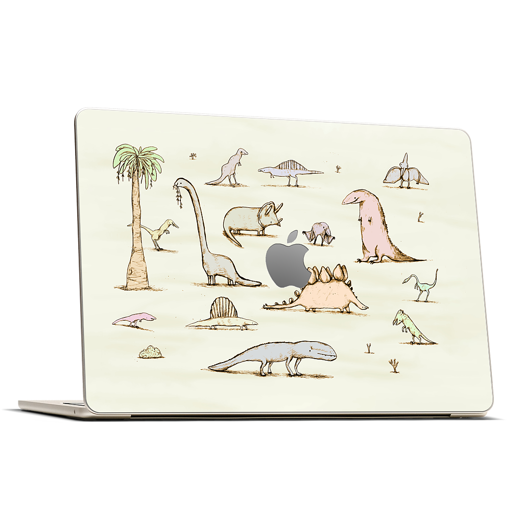 Dinosaurs MacBook Skin