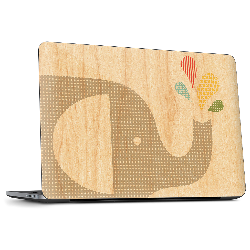 Elephant with Calf Dell Laptop Skin