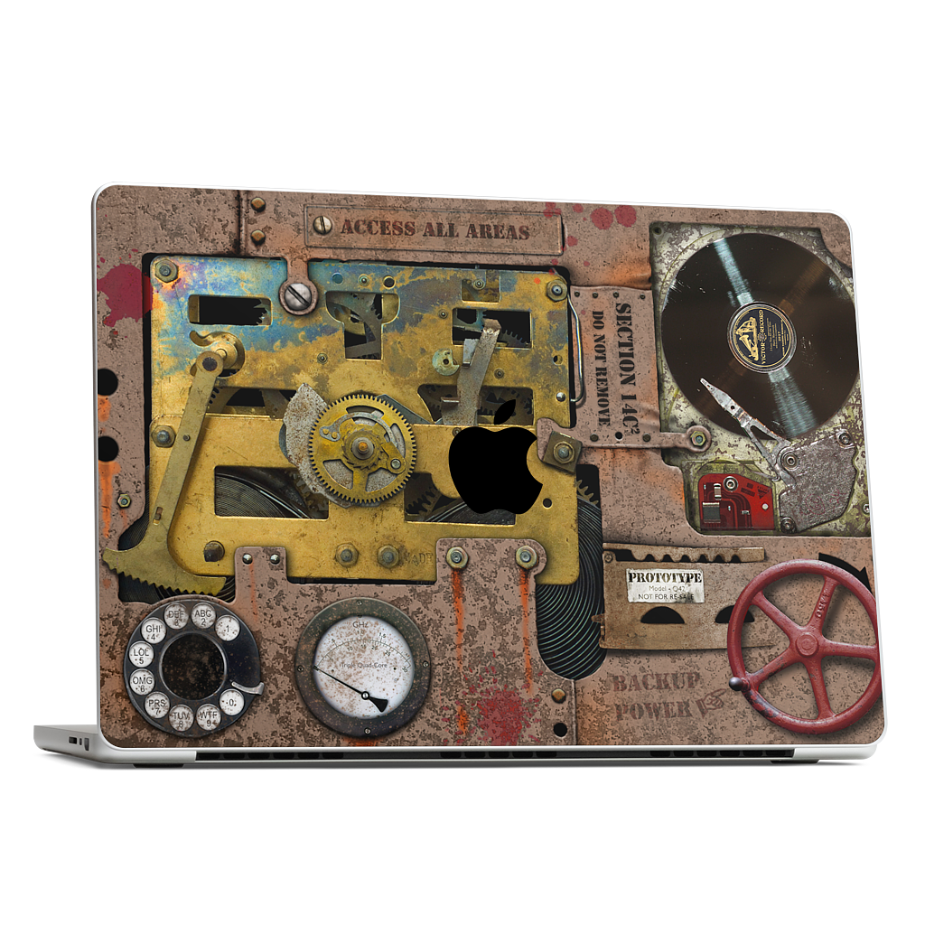 Steampunk MacBook Skin