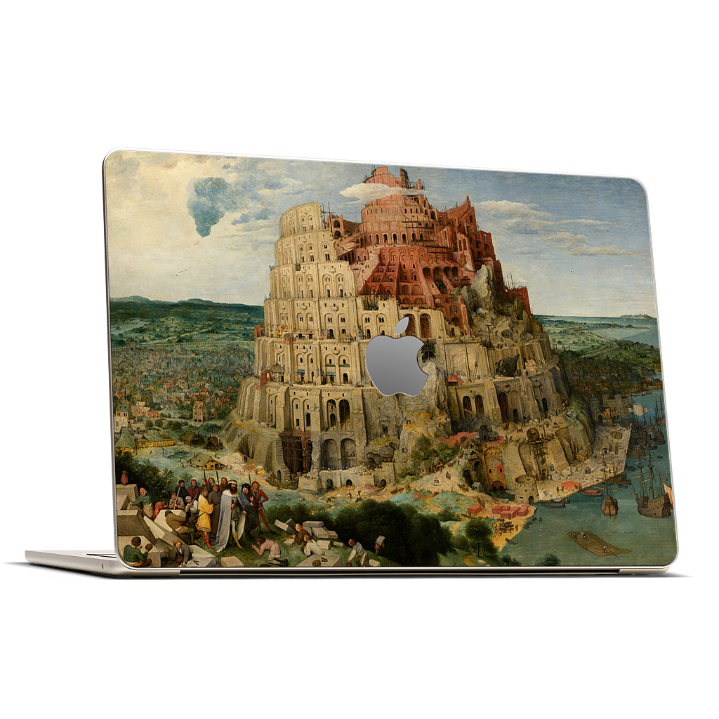 The Tower of Babel MacBook Skin