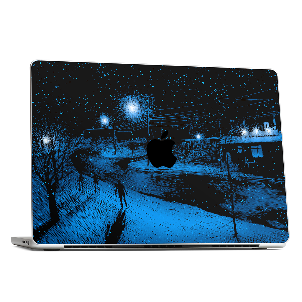 "i am a rabbit out of room" MacBook Skin
