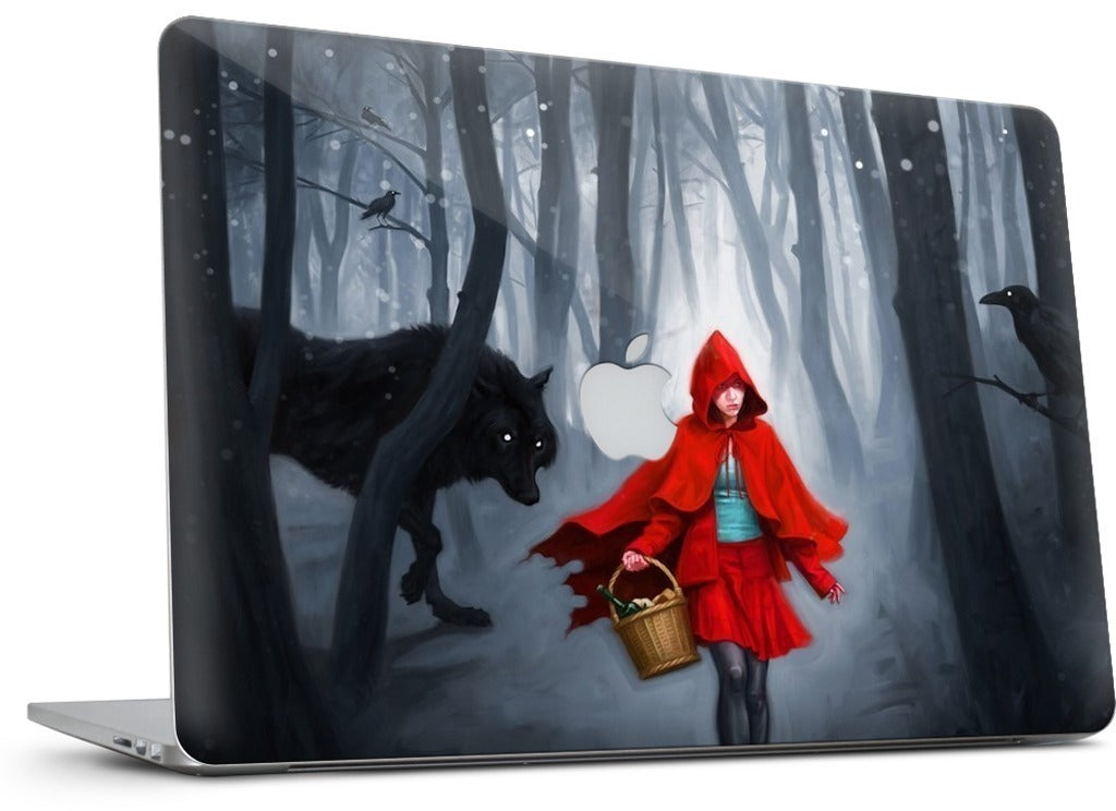 Little Red Riding Hood MacBook Skin