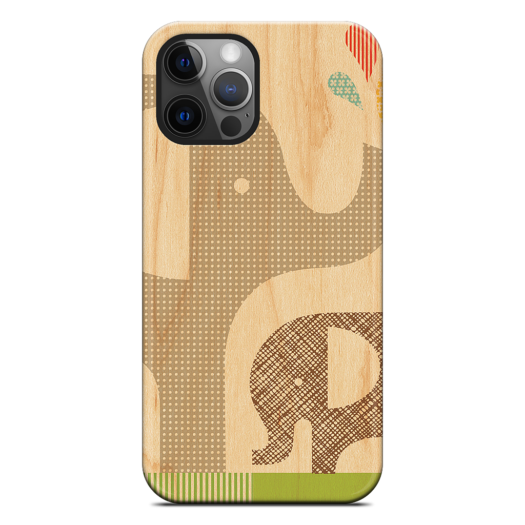 Elephant with Calf iPhone Case
