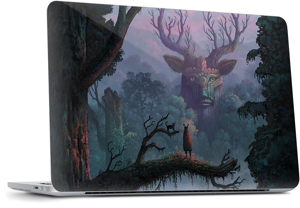 Face of the Ancient MacBook Skin