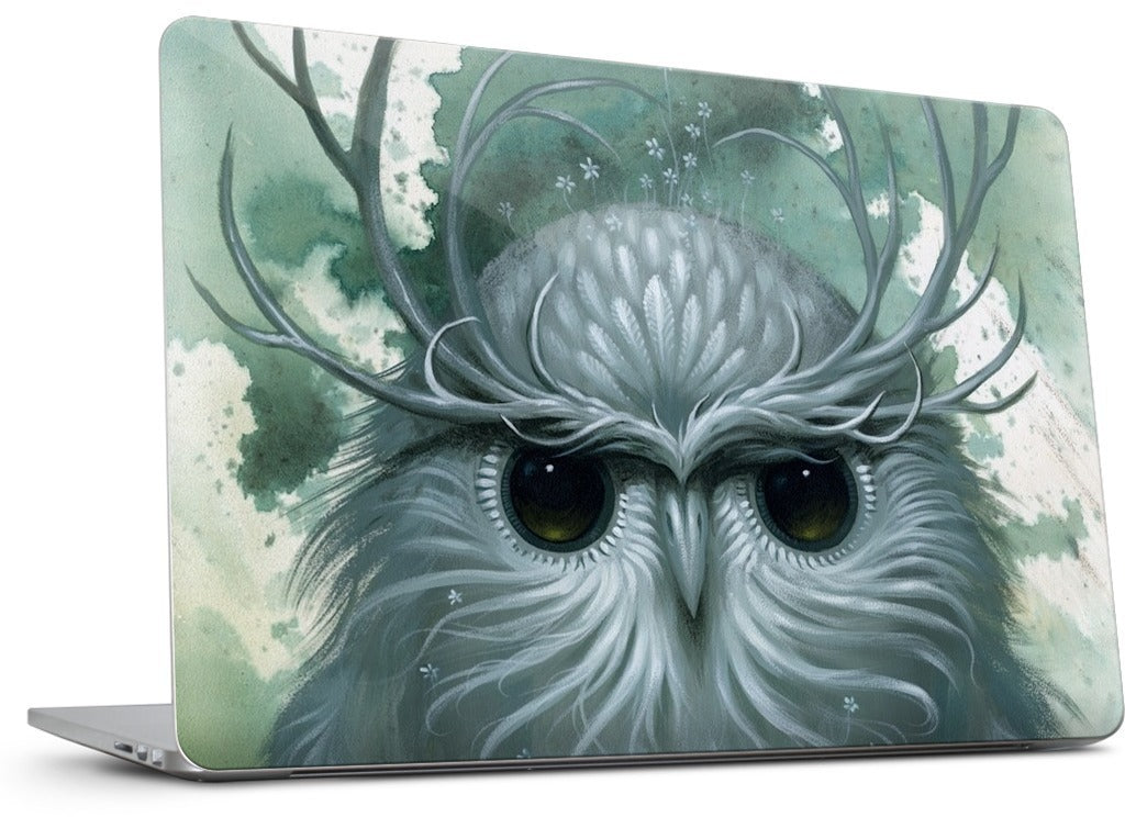 Snow Owl MacBook Skin