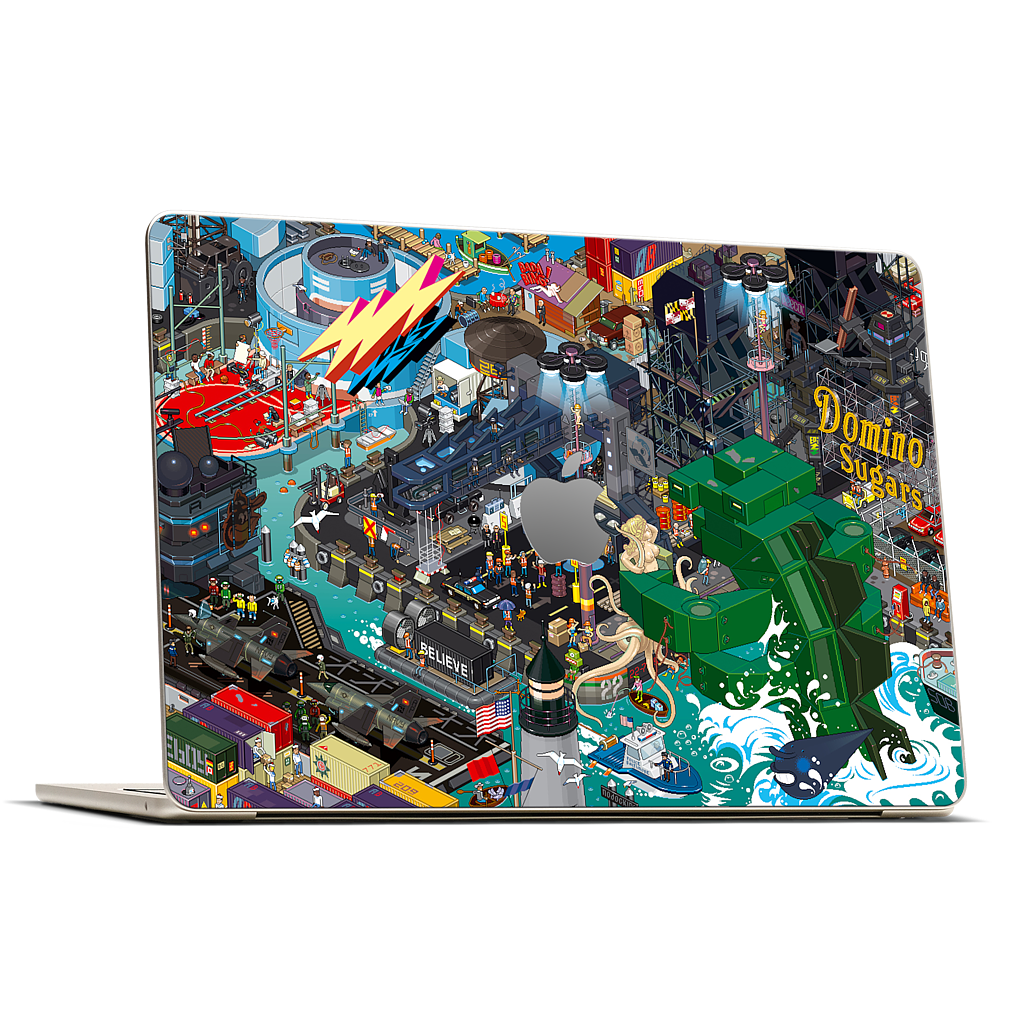Baltimore Docks MacBook Skin