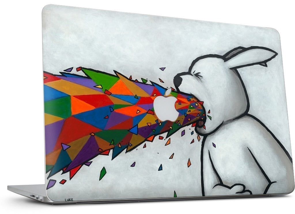 Some Trends Want To Make Me Puke MacBook Skin