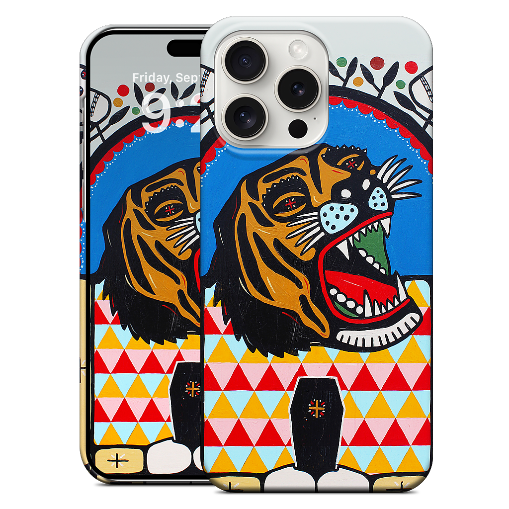 Tiger Coffin iPhone Case