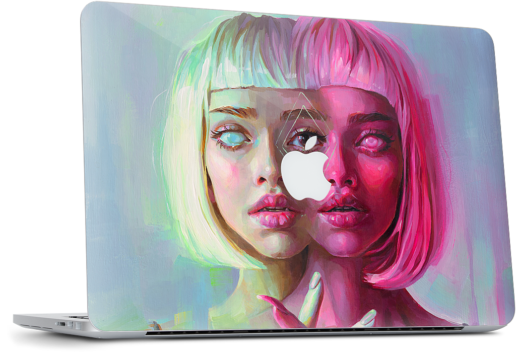 Double MacBook Skin